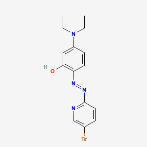 2- (5-溴-2-吡啶偶氮 )-5- (二乙氨基 )苯酚
