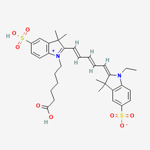 磺酸基-Cy5羧酸