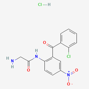 2-氨基-N-(2-(2-氯苯甲基)-4-确基基)乙胺盐酸盐