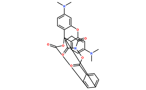 5(6)-羧基四甲基罗丹明琥珀酰亚胺酯(混合物)