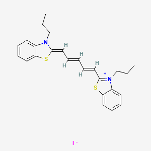 DiSC3(5) 3 3'-二丙基硫杂二羰花青碘化物  [3 3’-Dipropylthiadicarbocyanine iodide]