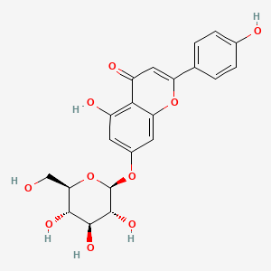 大波斯菊苷/芹菜素-7-O-β-D-吡喃葡萄糖苷/芹菜素-7-葡萄糖苷/芹菜素-7-O-β-D-葡萄糖苷/芹菜素-7-O-葡萄糖苷/芹甙元-7-葡萄糖苷/芹菜素-7-O-β-D-葡萄吡喃糖苷/芹菜素7-O-葡萄糖苷/芹菜素-7-O-β-葡萄糖苷/芹菜素-7-葡萄甙/5-羟基-2-(4-羟基苯基)-7-(((2S,3R,4S,5S,6R)-3,4,5-三羟基-6-(羟甲基)四氢-2H-吡喃-2-基)氧基)-4H-苯并吡喃-4-酮/芹黄素葡糖苷/芹黄春/芹菜苷配基-7-O-葡萄糖苷/洋芹素-7-O-β-D-葡萄糖苷/芹菜素-7-O-葡糖苷