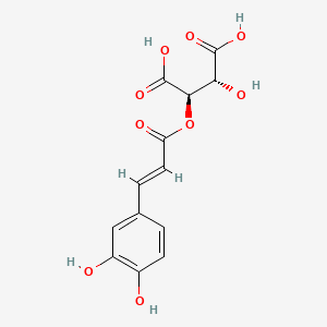 单咖啡酰酒石酸/咖啡酰酒石酸/咖啡酰基酒石酸/(2R,3R)-2-((E)-3-(3,4-二羟苯基)丙烯酰)氧基)-3-羟基琥珀酸