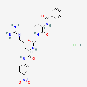 N-苯甲酰-L-缬氨酰甘氨酰-L-精氨酸对硝基苯胺盐酸盐