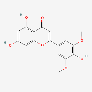 苜蓿素/麦黄酮/小麦黄素/5,7-二羟基-2-(4-羟基-3,5-二甲氧基苯基)-4H-苯并吡喃-4-酮