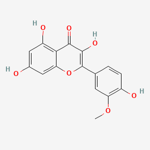 异鼠李素/3,5,7-三羟基-2-(4-羟基-3-甲氧基苯基)-4H-苯并吡喃-4-酮