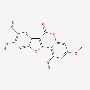 蟛蜞菊内酯/蟛蜞菊内脂/7-甲氧基-5,11,12-三羟基香豆素/1,8,9-三羟基-3-甲氧基-6H-苯并呋喃[3,2-c]香豆素-6-酮