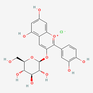 矢车菊素-3-O-葡萄糖苷/花青素(C3G)/氯化矢车菊素-3-葡萄糖苷/氯化苦马豆素