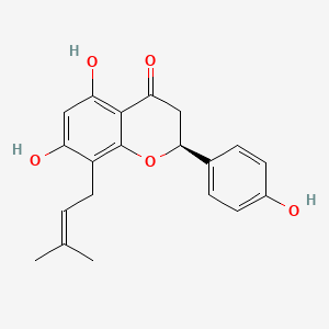 8-异戊烯基柚皮素/8-PN/8-苯基纳林格宁/间苯三酚杂质Y/(S)-5,7-二羟基-2-(4-羟基苯基)-8-(3-甲基丁-2-烯-1-基)苯并二氢吡喃-4-酮