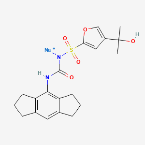 CP-456773钠盐/MCC950钠盐/CP-456773 sodium/N-[[(1,2,3,5,6,7-六氢-S-引达省-4-基)氨基]羰基]-4-(1-羟基-1-甲基乙基)-2-呋喃磺酰胺单钠盐