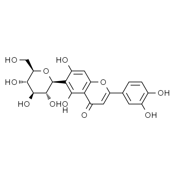 异荭草苷/异荭草素/异红草苷/异红蓼苷/木犀草素-6-C-葡萄糖苷