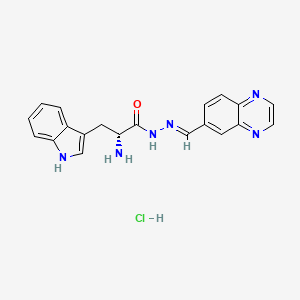 盐酸罗红/(R,E)-2-氨基-3-(1H-吲哚-3-基)-N'-(喹喔啉-6-基亚甲基)丙酰肼盐酸盐