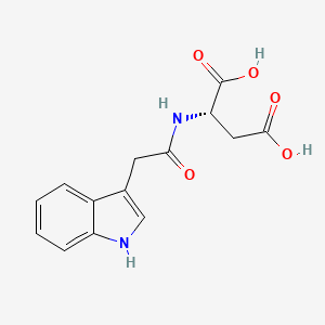 (S)-2-(2-(1H-吲哚-3-基)乙酰氨基)琥珀酸/吲哚-3-乙酰-L-天冬氨/酸(2S)-2-[[2-(1H-吲哚-3-基)乙酰基]氨基]丁二酸