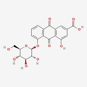 大黄酸-8-O-β-D-葡萄糖苷/大黄酸-8-O-葡萄糖苷/莱茵-8-O-β-D-吡喃葡萄糖苷/大黄酸-8-葡糖苷/大黄酸-8-β-D-吡喃葡萄糖苷