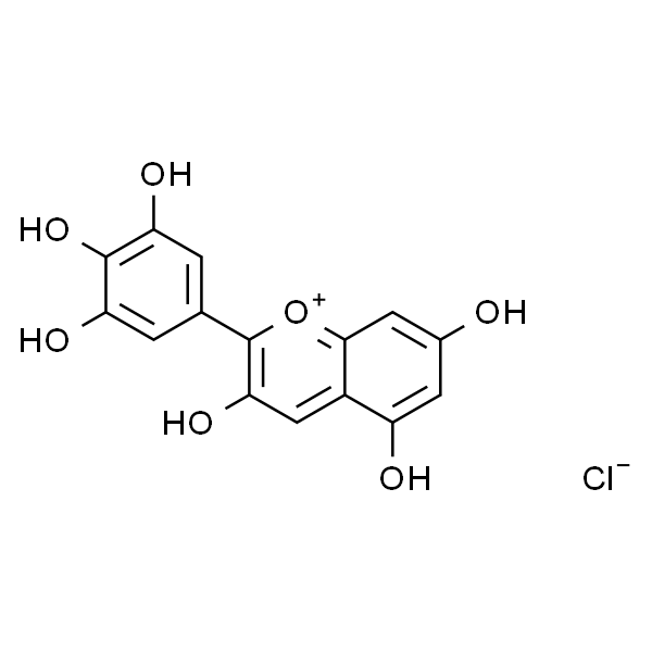 氯化飞燕草素/飞燕草色素/氯化花翠素/氯化翠雀素/氯化翠雀啶/翠雀花素
