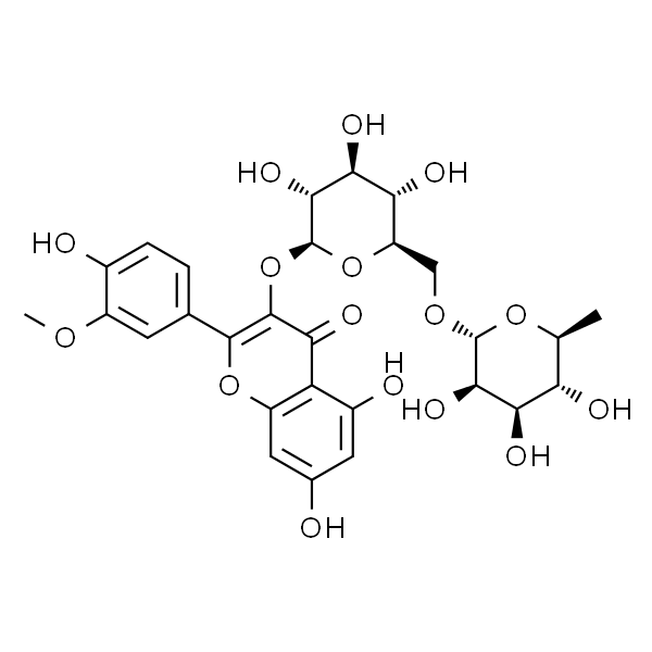 水仙苷/水仙甙/异鼠李素-3-芸香糖苷/异鼠李素-3-O-β-D-芸香糖苷/异鼠李素-3-O-芸香糖苷