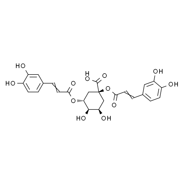 1,3-二咖啡酰奎宁酸/1,3-O-二咖啡酰奎宁酸/洋蓟酸/朝鲜蓟酸/菜蓟素/朝蓟素