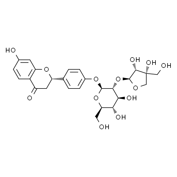 芹糖甘草苷/甘草素二糖苷/甘草苷芹糖/甘草素葡萄糖芹糖苷