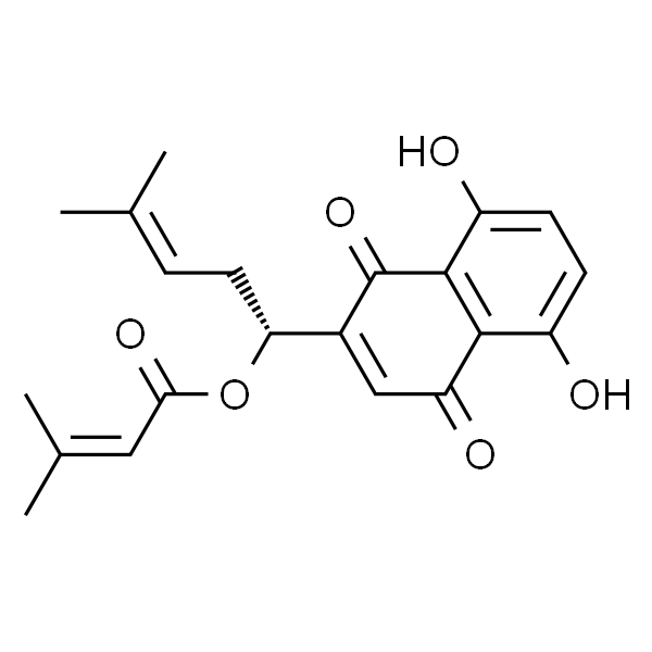 β,β-二甲基丙烯酰紫草素/Beta,beta-二甲基丙烯酰紫草素