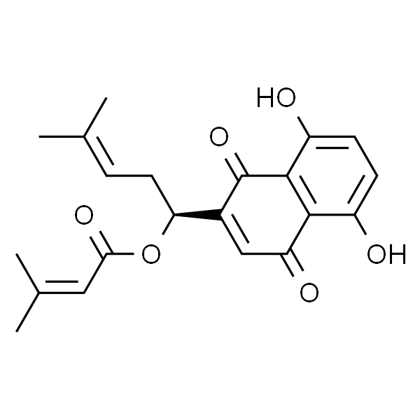 β，β’-二甲基丙烯酰阿卡宁/beta,beta-二甲基丙烯酰阿卡宁
