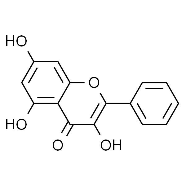 高良姜素/高良姜精/高良姜黄素/3,5,7-三羟基黄酮/3,5,7-三羟基-2-苯基-4H-苯并吡喃-4-酮