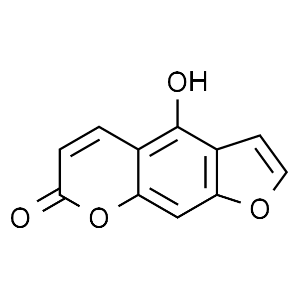 佛手酚/香柑醇/5-羟基-6,7-呋喃并香豆素/4-羟基-7H-呋喃并[3,2-g]苯并吡喃-7-酮
