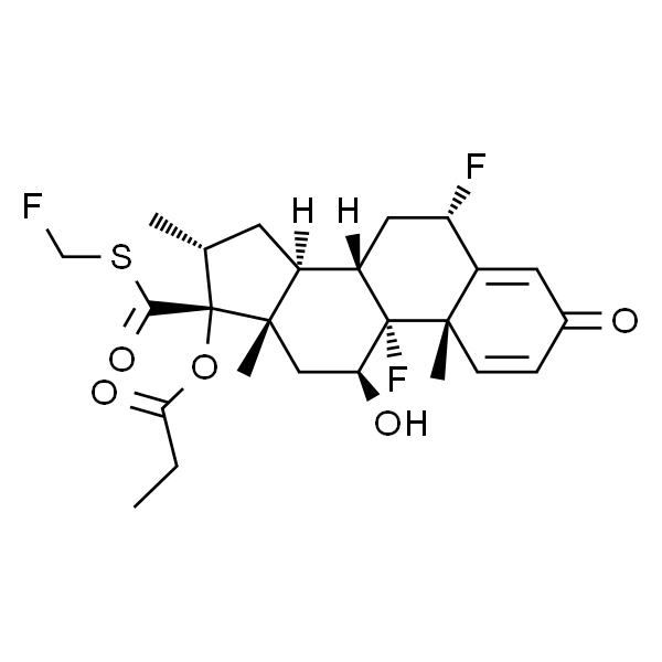 丙酸氟替卡松/氟替卡松丙酸酯/氟替卡松丙酸盐/氟替卡松(丙酸盐)/氟米龙醋酸酯/3-甲基-8-喹啉磺酰氯/(6a,11B,16a,17a)-6,9-二氟-11-羟-16-甲基-3-氧代-17-(1-氧代丙氧基)-雄甾-1,4-二烯-17-硫代羧酸 S-(氟甲基)酯
